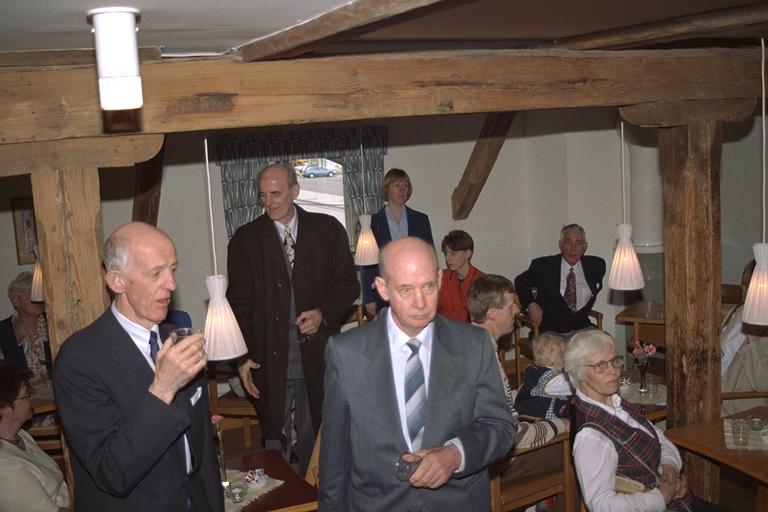 Family & Friends in Falkenbergs museum, brother Thomas at far left.