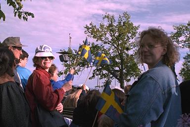 Swedish National day 6 June at Skansen, Stockholm.