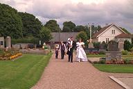 Johan, Christian, Elin and the Bridal Couple.